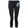 Women's TriDri® recycled performance leggings 3/4 length Thumbnail